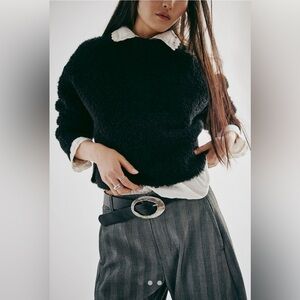 NWT FREE PEOPLE WE THE FREE STORMY PULLOVER 🖤🖤